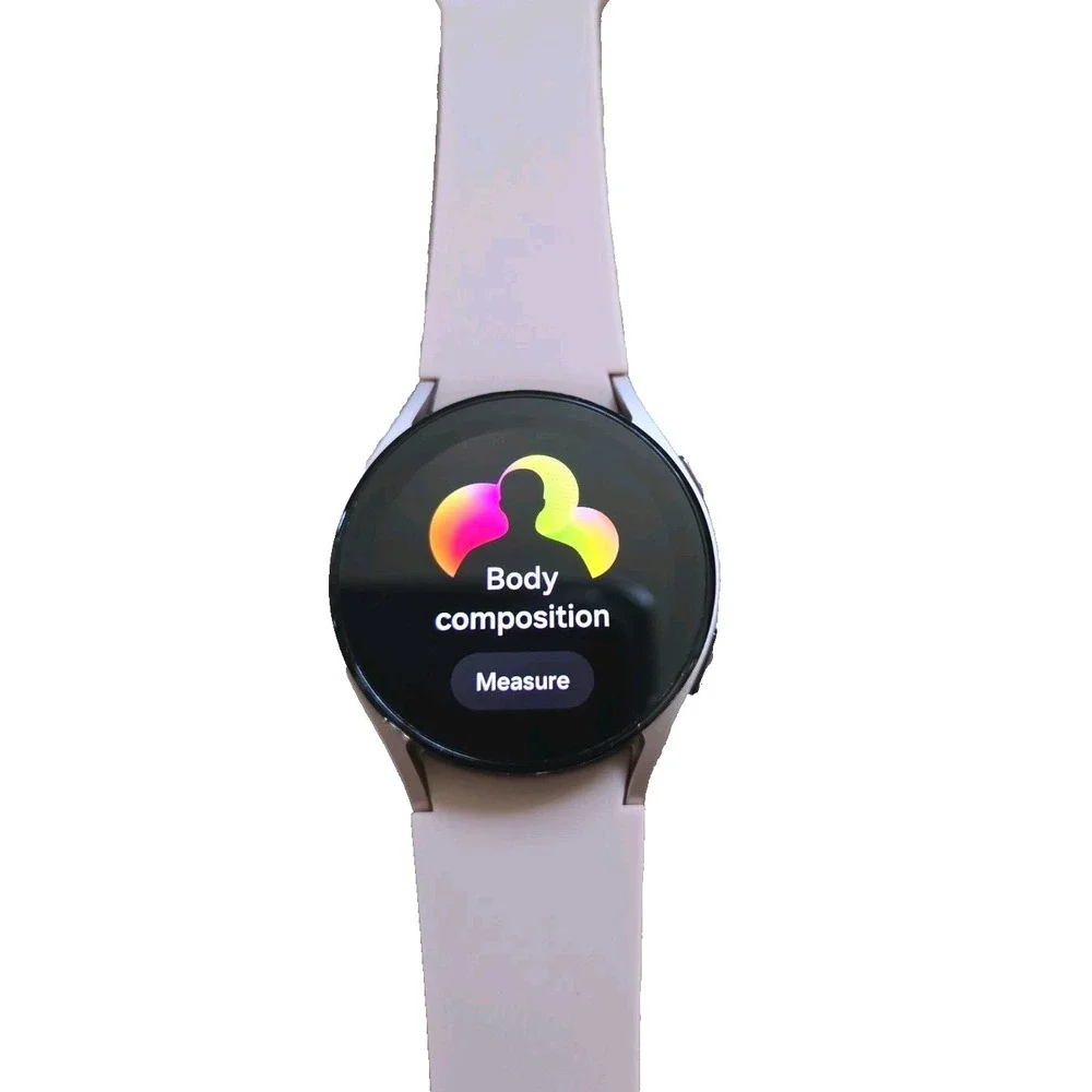 Samsung Galaxy Watch 5 Pink Silicone Band 40mm Sapphire Crystal SM-R900